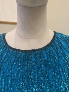Aqua Full Sequin Dress🧜🏻‍♀️🌊💦