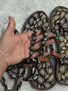 Tie Up Ethnic Sandal