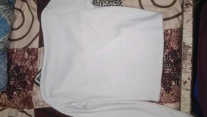 White Long Sleeve Top