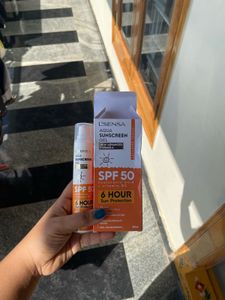 L’SENSA Aqua Sunscreen Gel SPF 50 – Unused, 50ml