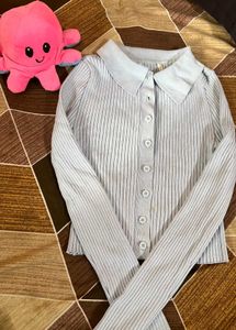 Cute Light Blue Top