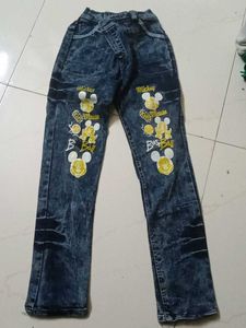 Mickey Mouse Denim Jeans