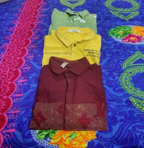 Combo Of 3 Men's. Shirts