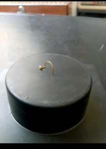 Real Gold Diamond Nosepin