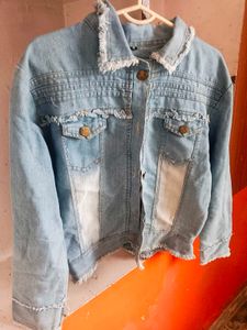 Distressed Denim Jacket