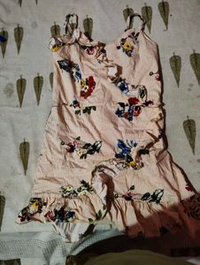 Floral Ruffle Romper