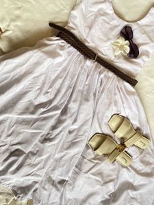 White Sundress with Belt