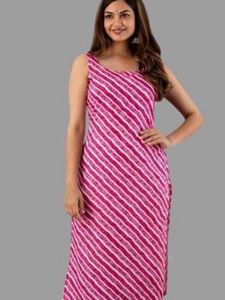 Polyester/ Crepe Fabric Kurta (M) Size