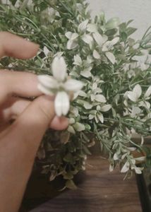 Artificial White Flower Arrangement