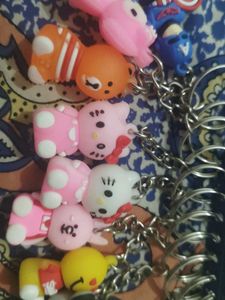 Kawaii Charm Keychain Collection