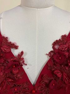 Red Ethnic Gown