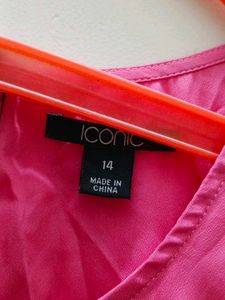 Pink &amp; Black Dress