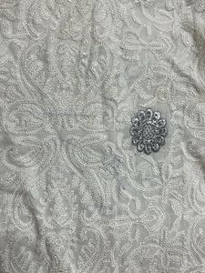 White Chikankari Kurti :13