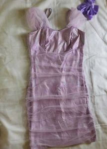 Urbanic Purple Mini Dress