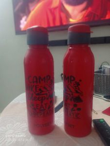 Red Water Bottles