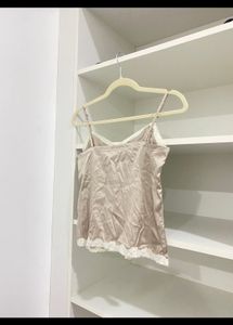 Satin Embroidered Co ord Set