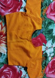 yellow sequins saree