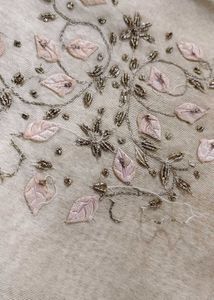 Embroidered Floral Fabric