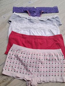 combo Of Five Imported Fabric Panty