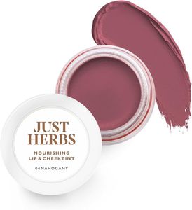 Just Hearbs Lip and Cheek Tint (Mahogany) Combo