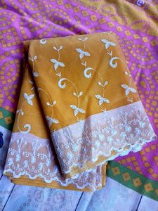 Elegant Yellow Saree