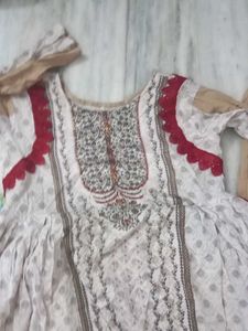 Kurta Set White🤍❤️