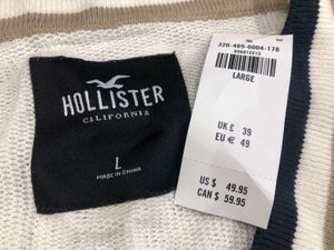 Hollister Cardigan with 'H' Patch Chest 46”