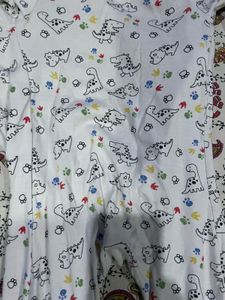 Dino Print Baby Onesie rompers sleepware