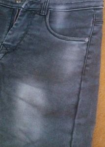 Grey Color Stylish Jeans