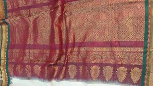 Good Condition Pure Sico Gadwal Saree For Sale