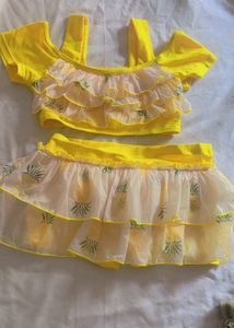 Yellow Swimming Costume