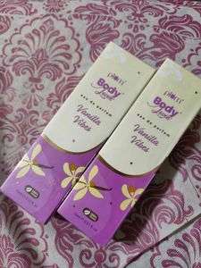 Sealed Plum BodyLovin EDPs Vanilla Vibes