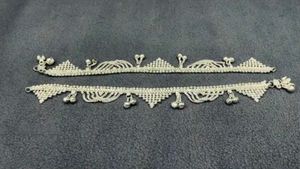 Silver Anklet Set
