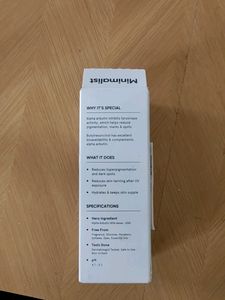 Minimalit Alpha Arbutin Face Serum