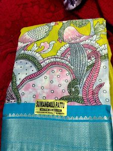 Yellow Sumangali Pattu Saree