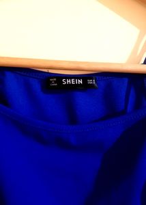 SHEIN Scallop Hem Cami Crop Top