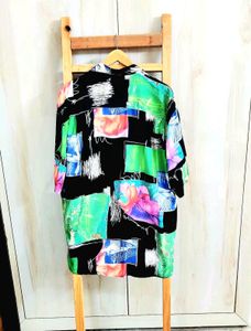 Colorful Patterned Shirt Size-46-48