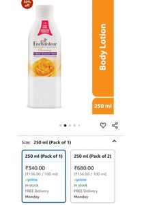 Enchanteur Body Lotion&amp; Sanfe Tan Removal Lotion