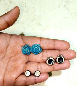 butterfly bracelet, mini broch,  and earrings