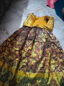 Girls' Ethnic Lehenga Choli