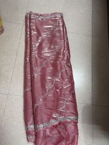 Jimmy Choo Saree With Ready Blouse