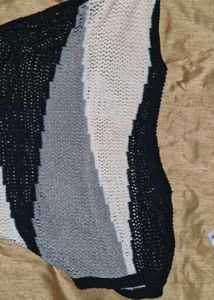 Colourblock Wool top