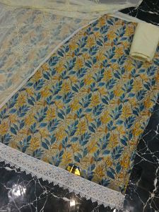 Floral Leaf Fabric