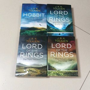 J.R.R. Tolkien Middle-earth Saga 4-Book Set