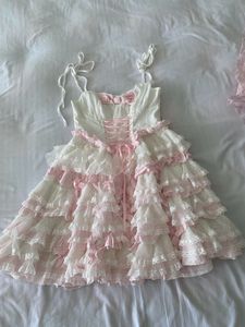 Pink Ruffle Lolita Dress
