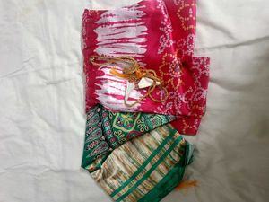 Pink Tie-Dye Kaftan Dress