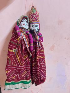 Rajasthani Couple Dolls