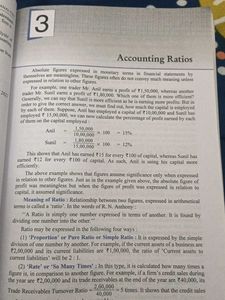 Analysis of Financial Statements Class XII
