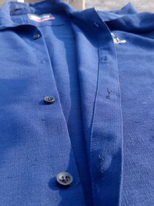 Red and blue Casual Shirt