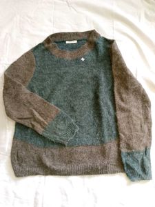 Color Block Knit Sweater